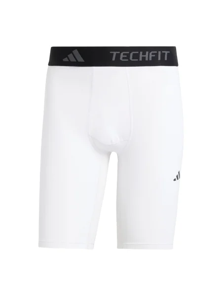 ADIDAS PERFORMANCE Sportske hlače siva / crna bijela