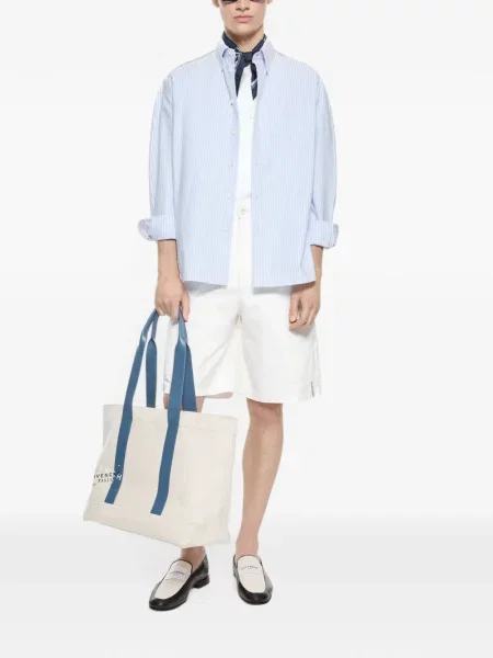 Cămașă Givenchy din țesătură twill albastru
