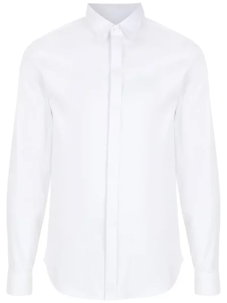 Dlouhá košile Armani Exchange bílá