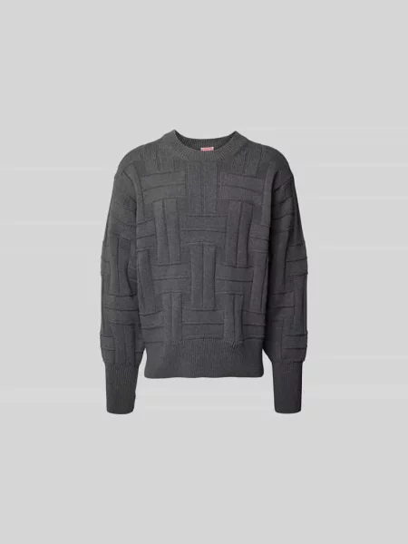 Sweter z imitacji dzianiny Kenzo