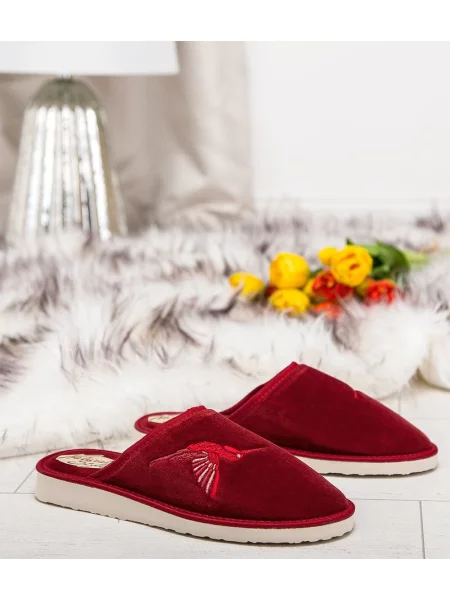 Papuci Natural Style bordo
