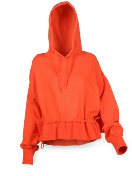 Hoodie Valentino Garavani με κορδόνι πορτοκαλί