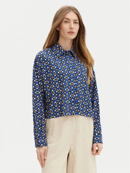Srajca Weekend Max Mara modra