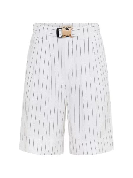 Bermudy Nicholas w paski białe