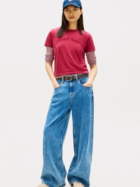Футболка Tommy Jeans червона