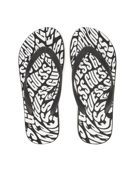 Șlapi Guess negru