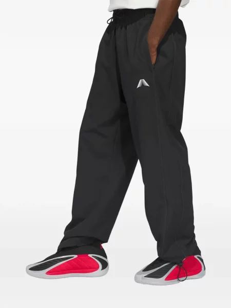 Pöttyös fűzős csipkés póló Adidas kék