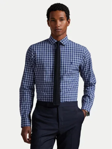 Polo Ralph Lauren Srajca Mornarsko Custom Fit modra