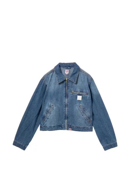 Geacă de blugi Apee™ By *a Bathing Ape® cu petice albastru