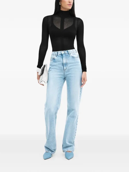 Top Marcella lung negru