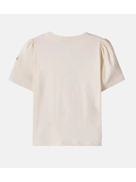 Gyerek póló Moncler Enfant bézs
