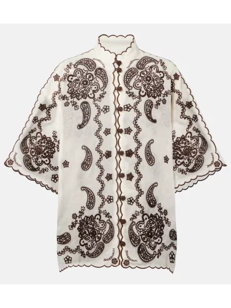 Cămașă Zimmermann de in alb