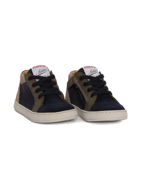 Sneakersy dziecięce Pom D'api brązowe