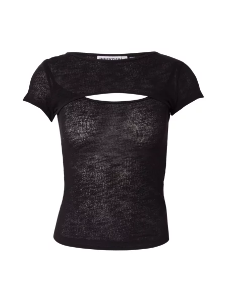 WEEKDAY Tricou Ray' negru