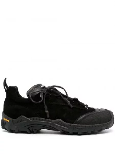 Sneakerși Our Legacy cu șireturi din dantelă negru