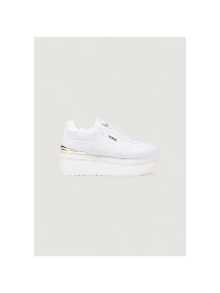 Tenisky Guess na platformě bílé
