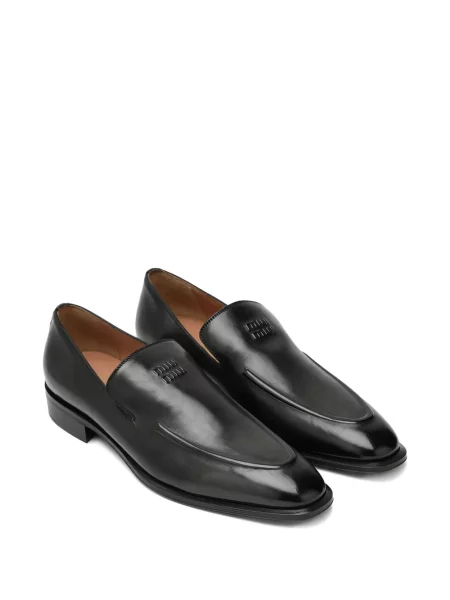 Pantofi loafer Miu Miu negru