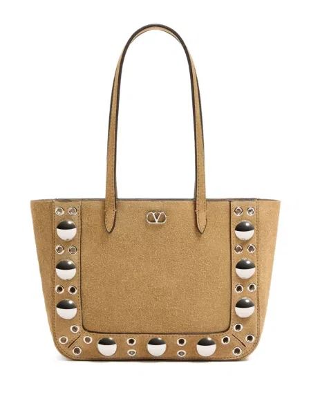 Shopper torbica Valentino Garavani od brušene kože