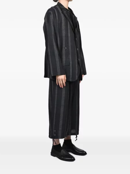 Marynarka Yohji Yamamoto w paski czarna