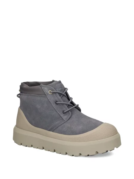 Botine Ugg cu șireturi din piele de căprioară