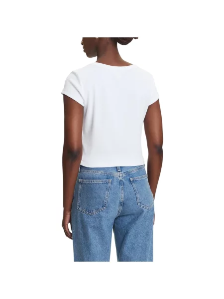 Tričko Calvin Klein Jeans bílé