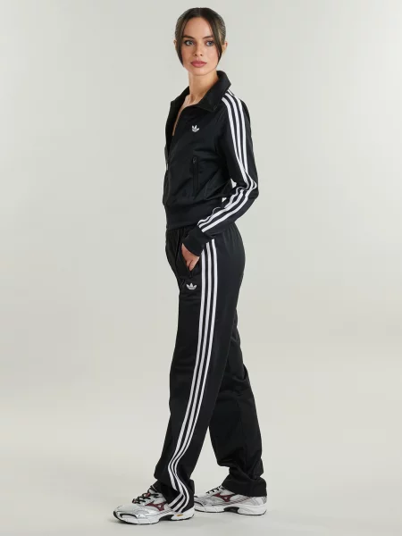 Klasické bežecké nohavice Adidas Originals čierna