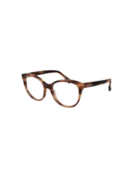 Okulary przeciwsłoneczne Max Mara eleganckie brązowe