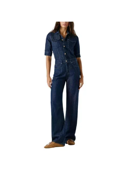 Rifľový overal Pepe Jeans modrá
