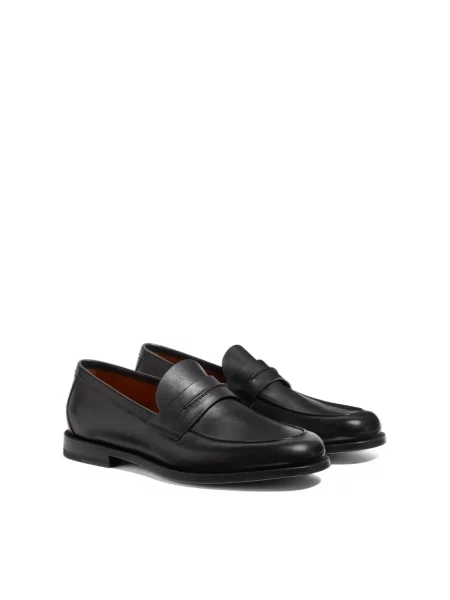 Półbuty Zegna czarne