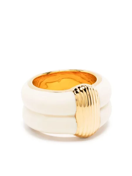 Inel Aurelie Bidermann alb