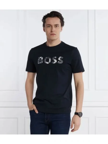 BOSS BLACK Tricou Thompson negru