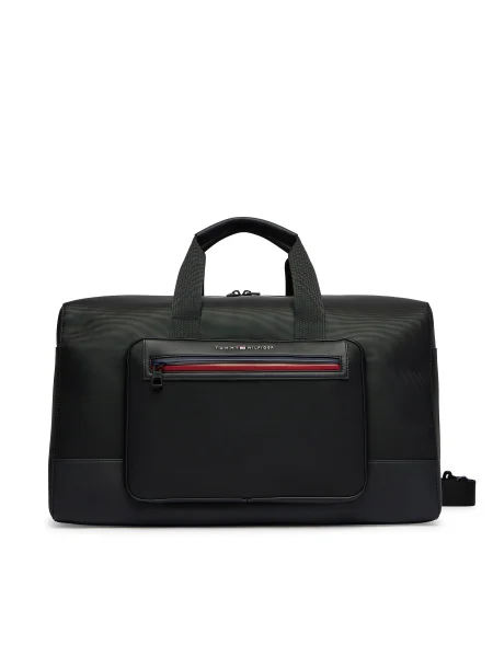 TOMMY HILFIGER Geantă de călătorie Foundation roșu negru
