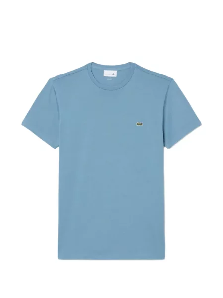 Tricou Lacoste cu autograf albastru