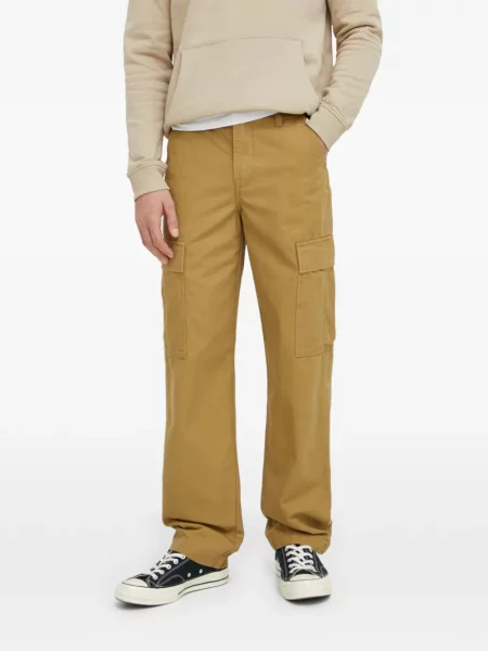 Scurt pantaloni scurți Levi's® cu broderie cu dungi alb