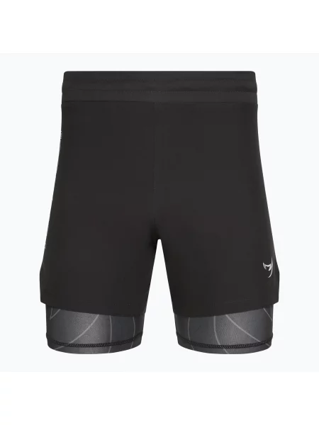 Tréninkové šortky FUMETSU Icon Dual Layer Fight black černé