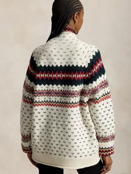 Polo Ralph Lauren pulover z volno bež