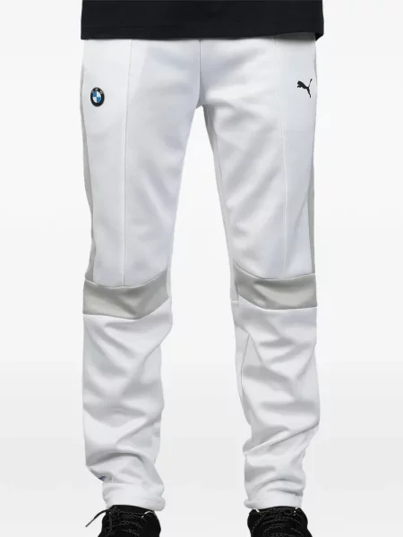 Pantaloni Puma alergare alb