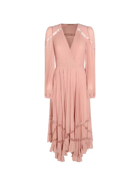 Lung rochie Twinset roz