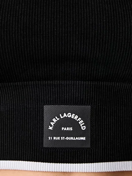 Karl Lagerfeld кроп-топ