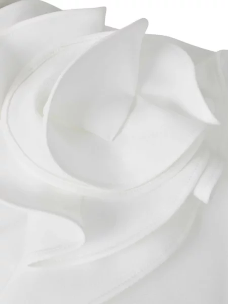 Geacă Roland Mouret cu model floral alb