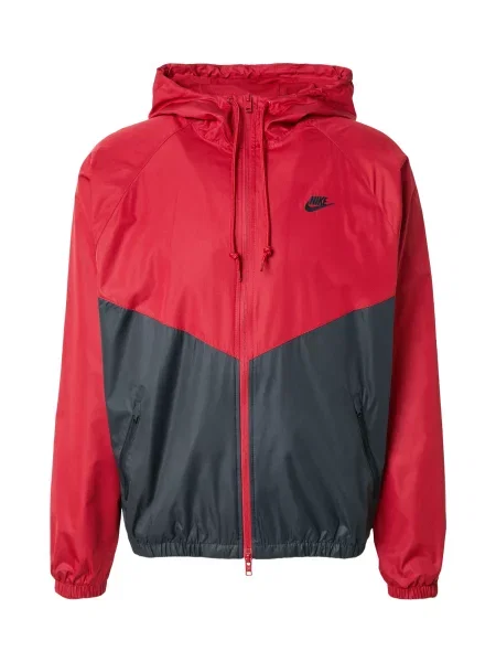 Nike Sportswear Geacă de primăvară-toamnă roșu negru