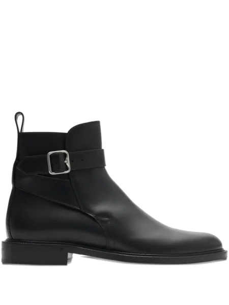 Botine Burberry din piele negru