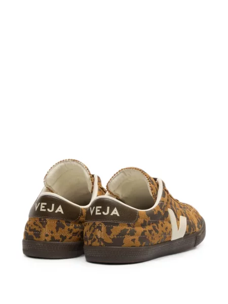 Sneakerși Veja cu imagine maro