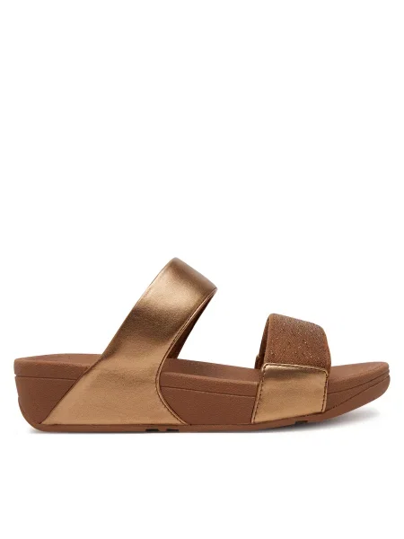 Šľapky FitFlop hnedá