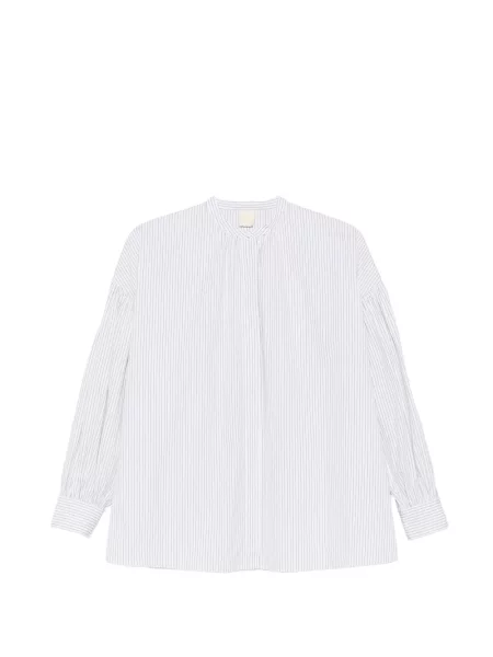 Cămașă cu dungi Aspesi cu dungi alb