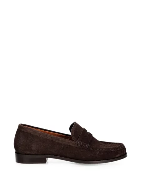 Pantofi loafer Jonak Paris din piele de căprioară maro
