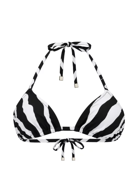 Top Dsquared2 cu imagine cu model zebră negru