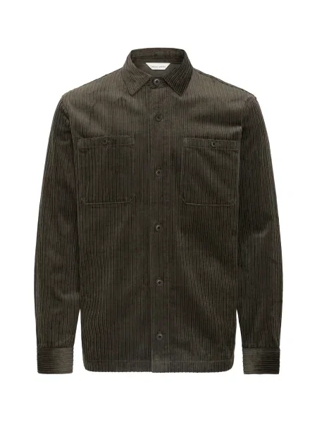 Casual Friday Cămașă CFNor închis verde