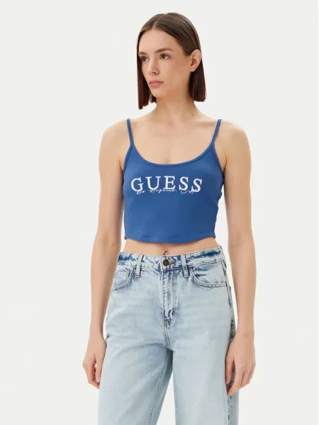 Guess Marškinėliai mėlyna