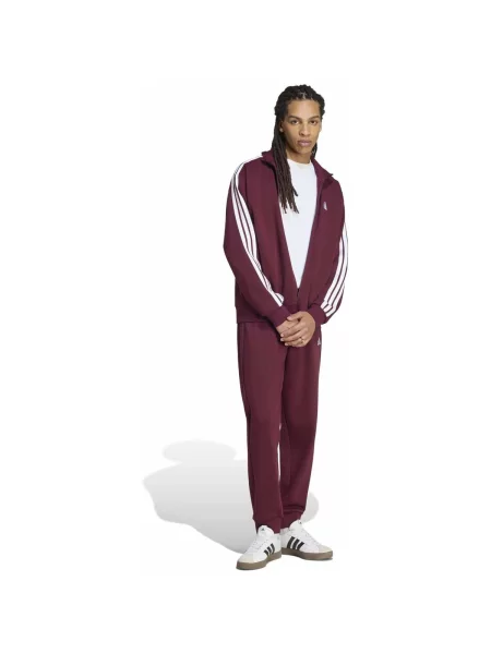 Adidas Trening Fleece Vișiniu roșu